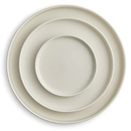 Rustic Ivory plates style reference for XOXO's upcoming tableware collection